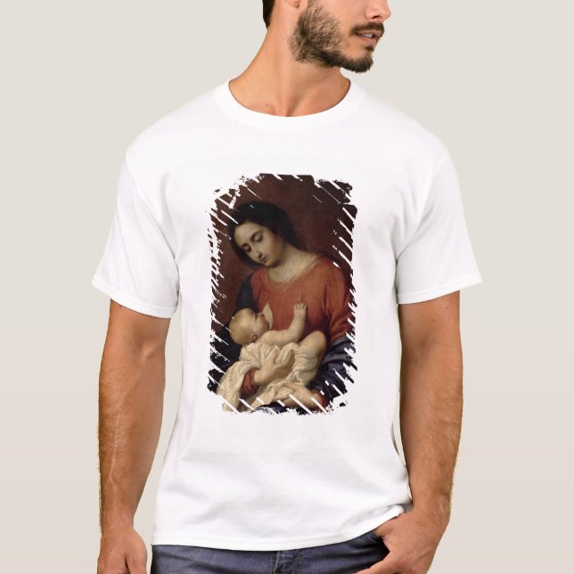 T-shirts Virgin e criança, 1658 (Frente)