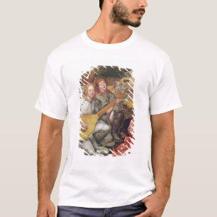 T-shirts Virgin e criança com anjos