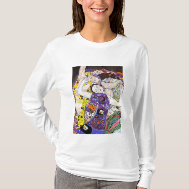 T-shirts Virgin, Gustavo Klimt (Frente)