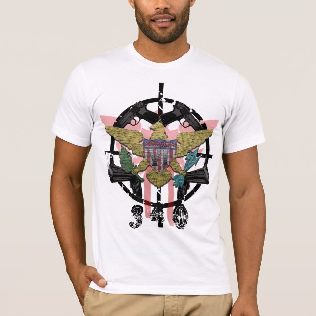 T-shirts Virgin Islands maciços (Frente)