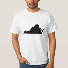 T-shirts Virgínia em Preto e Branco
