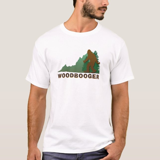 T-shirts Virginia Woodbooger (Frente)