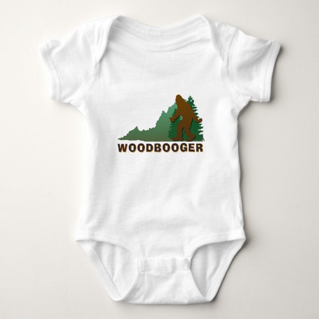 T-shirts Virginia Woodbooger (Frente)