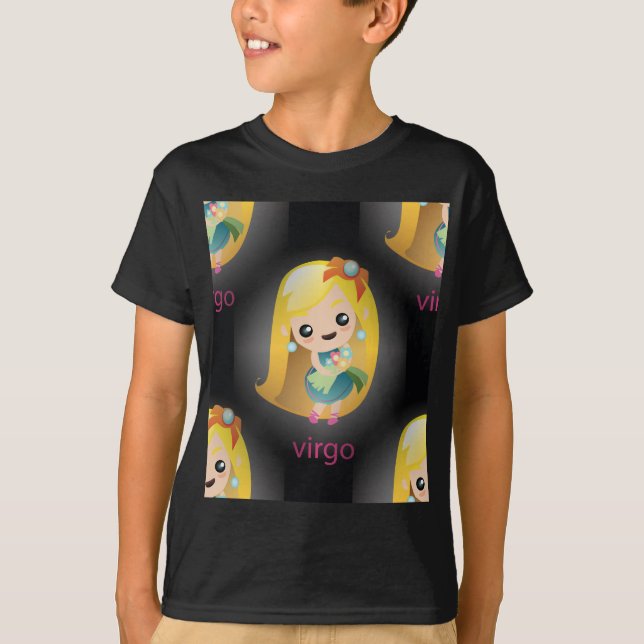 T-shirts virgo kawaii (Frente)