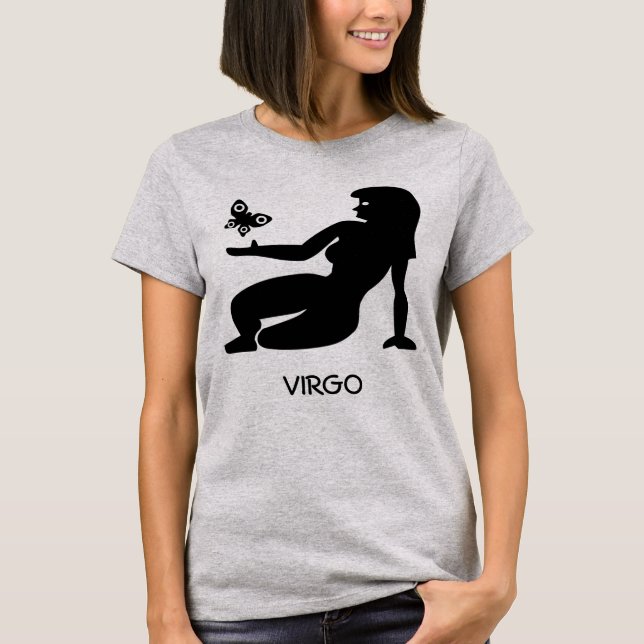 T-shirts Virgo Zodiac (Frente)