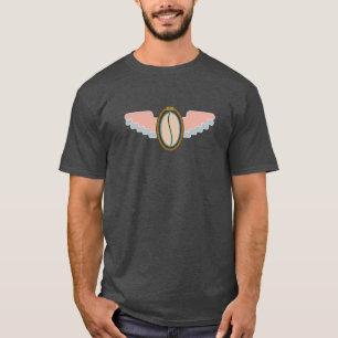 T-shirts Vírus Zombie do Monstro Voador do Salmão Wing