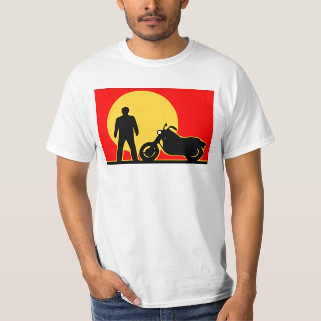 T-shirts Visão e Jack do calor (Frente)