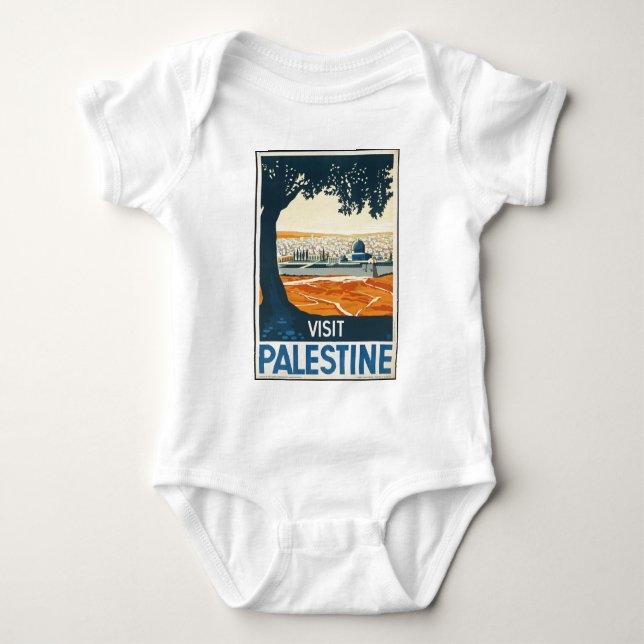 T-shirts Visita Palestina (Frente)