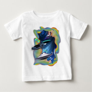 T-shirts visitantes do espaço