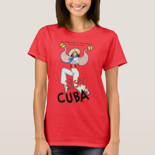 T-shirts Visite Cuba Girl