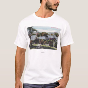 T-shirts Vista aérea da residência SectionOroville, CA