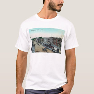 T-shirts Vista aérea de StreetWoodland principal ocidental