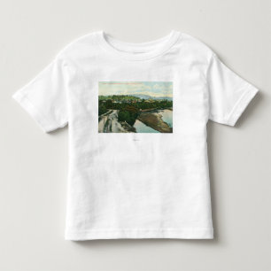 T-shirts Vista aérea do San Lorenzo River