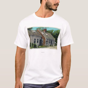 T-shirts Vista da casa a mais velha na cidade
