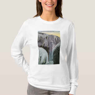T-shirts Vista da caverna dos ventos no inverno