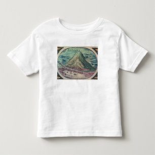 T-shirts Vista da cidade de Potosi, Bolívia, com seu famo