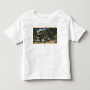 T-shirts Vista "da fazenda," a casa de Carole Lombard