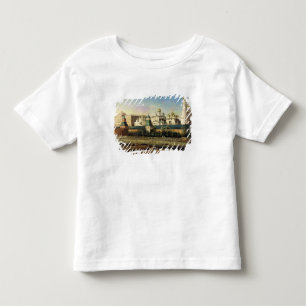 T-shirts Vista da Moscovo Kremlin da terraplenagem