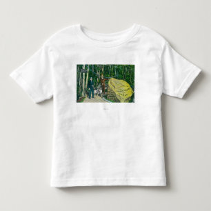 T-shirts Vista da pepita Dourado a maior no mundo
