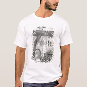 T-shirts Vista da porta do Kaid-Bey de Okal, 'dos