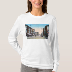 T-shirts Vista da rua de Washington # do 2Oakland, CA