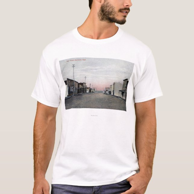T-shirts Vista da rua principal (Frente)