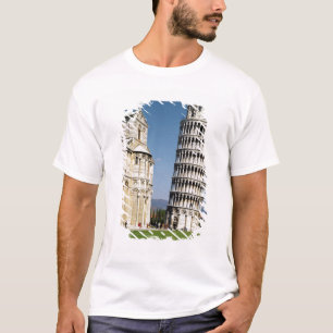 T-shirts Vista da torre inclinada