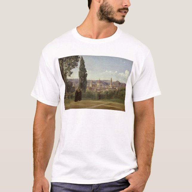 T-shirts Vista de Florença (Frente)