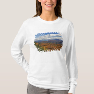 T-shirts Vista de outono das Montanhas Apalaches do Sul