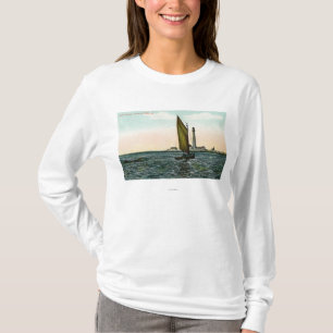 T-shirts Vista de York da ilha
