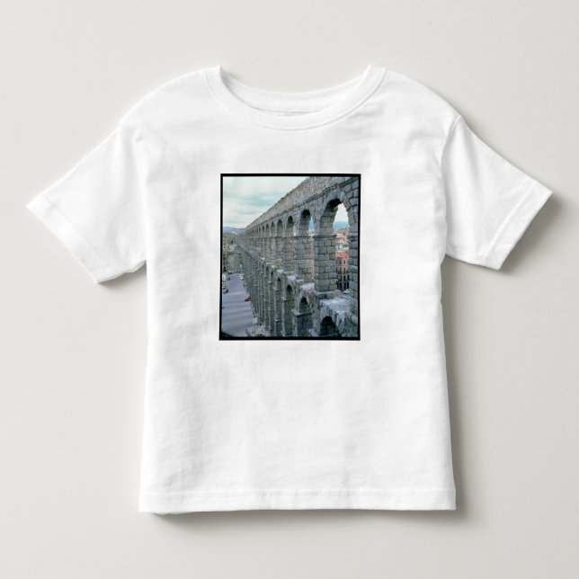 T-shirts Vista do aqueduto romano que data provavelmente (Frente)