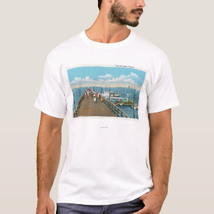 T-shirts Vista do cais dos salgueiros de Salem