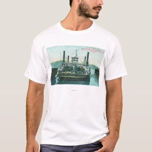 T-shirts Vista do ferryboat Solano do SP na doca 2