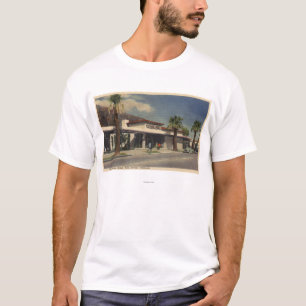 T-shirts Vista do hotel do Palm Springs