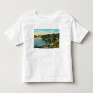 T-shirts Vista do lago do tanoeiro Hwy de Fenimore