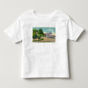 T-shirts Vista do monte de Coles e do Portico de Plymouth