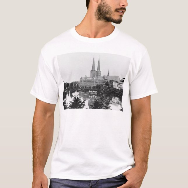 T-shirts Vista do museu (Frente)