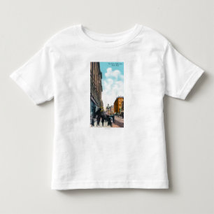 T-shirts Vista do norte da primeira avenida