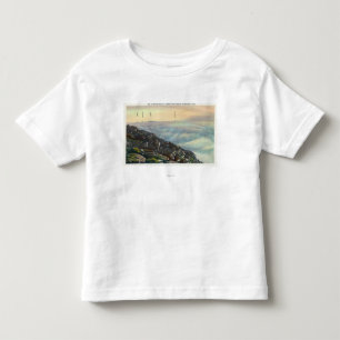 T-shirts Vista do outro Adirondack Mts acima das nuvens
