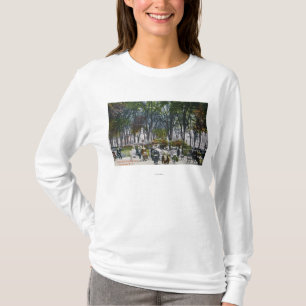 T-shirts Vista do parque crescente