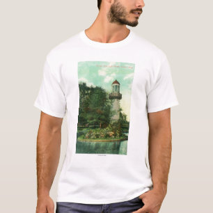 T-shirts Vista do parque LighthouseDetroit de Palmer, MI