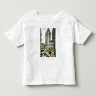 T-shirts Vista do sul na rua de Kearny da rua do cargo