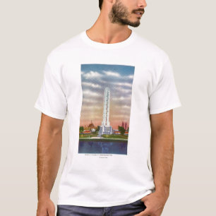 T-shirts Vista do termômetro gigante de Texaco