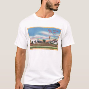 T-shirts Vista exterior da entrada MotelMerced, CA