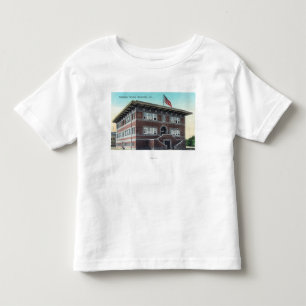 T-shirts Vista exterior da escola secundária 2