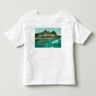 T-shirts Vista exterior do hotel famoso de Capitola