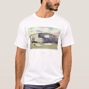 T-shirts Vista exterior do memorial do búfalo