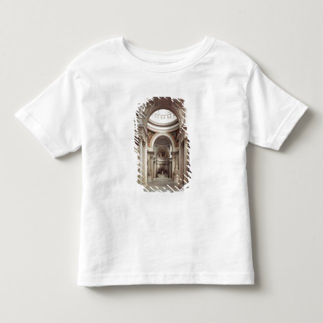 T-shirts Vista interior, 1764-1812 (Frente)
