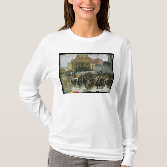 T-shirts Vítimas da revolução de março (Frente)