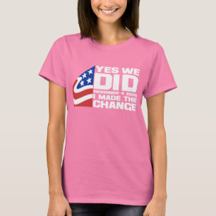 T-shirts Vitórias de Obama